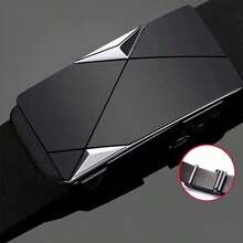 Men's Belt - Buckle-Less Fashionable Men's Belt, Minimalist And Versatile For Various Occasions - Multicolor - View 6