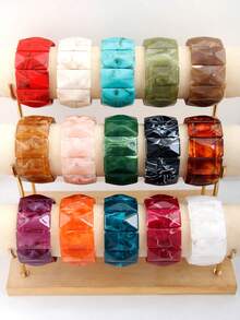 1pc Bohemian Colorful Elastic Bracelet, Perfect Gift For Women Beach Holiday Casual Party - Colorful Bracelets - View 14