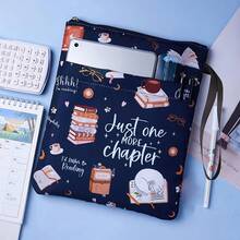 One Slipcover Of "Only One Chapter Left" With A Zipper And Front Pocket, Perfect For Paperbacks, An Ideal Gift For Book Lovers. - 彩色 - 查看 8