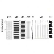 Mobile Charging Port Cleaning Kit, IPad, IOS, , Type-C Speaker Dust Cover Sticker Cleaning Set - Multicolor - View 11