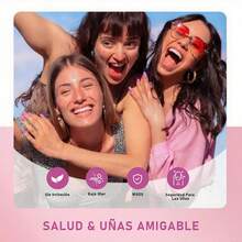 12pc 5ml GAOY para Uñas Magnético Gato Ojo + Top Coat para Uñas, Esmalte de Gel Transparente Rosado Claro Brilliante con Purpurina, Materiales para Uñas Soak Off UV LED para Diseño de Arte de Uñas - Rosa - Ver 3