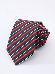 1 st. herrrutig slips i twill, lämplig för affärsmöten, dans, vardag etc. - A - Visa 27