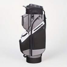 14-Way Full Divider Golf Bag | 9 Zippered Pockets & Sleek Modern Style For Pros - Gray-black - View 7