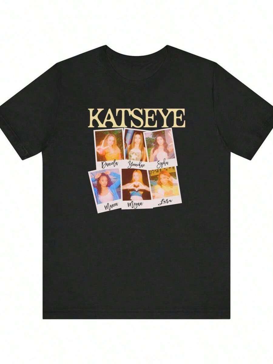 2026 Young Girls' Boys' Graphic Cotton Graphic Tees, Katseye Music Shirt, Katseye K-Pop Graphic T-Shirt, Katseye Gnarly T-Shirt, Katseye K-Pop T-Shirt, Gabriela Shirt, T-Shirt For Teenagers, Music T-Shirt Boys' T-Shirts Girls' Outfits Matching Mother-Daughter Wear TV-Inspired Gifts For Girls Teenage Girls' Clothing Boys' Apparel Gifts For Teenage Boys Children's Outfits Girls' Aesthetic T-Shirts Teenage Girls' Tops Teenage Girls' T-Shirts Teenage Girls' Clothing Girls' Jackets Boys' Apparel Girls' Outfits Teenage Girls' Tops Matching Parent-Child Wear Boys' T-Shirts Children's Clothing Gifts For Girls New Year Gifts - Black24 - 查看 1