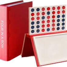 文字游戏、四子棋游戏、书本式棋盘游戏、书架式棋盘游戏（四子棋） - 紅色 - 查看 11