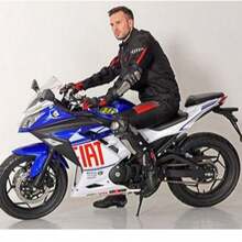 Rodilleras y Coderas en Acero Inoxidable para Motociclistas Protección Superior y Durabilidad - A - Ver 2