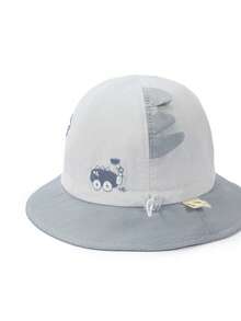 TUTUYA Baby Bucket Hat, Infant Sun Hat, All Season Kids Sun Protection Hat, Cartoon Cute Small Cap, Suitable For Daily/Outdoor/Play, Adjustable Drawstring - 1PC - View 6