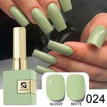 GMUME 16毫升柔和抹茶绿指甲油 No.024，春季复活节圣帕特里克节极简美甲可卸UV/LED凝胶指甲油，需搭配底油和封层使用。 - 綠色 - 查看 13