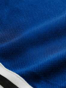 1pc Tween Girls Loose Casual Solid Color Breathable Athletic Bermuda Shorts, Summer - Blue - View 8