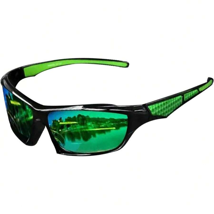 Lightweight Polarized Sport  For Men & Women, Comfortable Fashion Shades For Outdoor Activities - Green - View 1