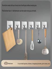 10/35 ganchos de pared autoadhesivos - Fácil de instalar, sin marcas, plástico duradero, estilo ecléctico - Con organizador de almacenamiento para llaves, sombreros, toallas, cinturones, bufandas, gafas de sol - Ideal para baño, dormitorio, oficina, cocina, entrada - Ahorro de espacio, montaje adhesivo en la pared para organización multipropósito y acceso rápido en el hogar o espacios de oficina pequeños - Multicolor - Ver 2