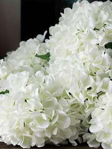 1pc Artificial Flowers Hydrangea Fake Flower Bouquets For Wedding Accessories Spring Decor Bedroom Home Decor Room Decor DIY Silk Flower Floral Arrangement Ideal Gift For Valentine's Day & Mother's Day Suitable For Table Centerpiece Holiday Party Garden Living Room Decor ﻿ - Multicolor - View 4