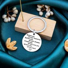 2026届毕业礼物钥匙扣，大学毕业礼物，送给高中毕业生，男孩女孩毕业纪念礼物，激励礼物，送给女儿儿子，即将毕业的高年级学生纪念品 - 銀色 - 查看 3