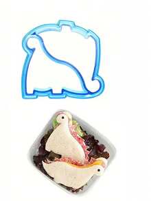 1个/4个/8个装动物卡通三明治模具吐司切割器便当模具DIY面包模具切割器 - 彩色 - 查看 8