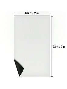 Dance Floor  6.6x23ft Dance Floor Roll  0.06in Thick PVC Vinyl Dance Floor  Black White Reversible Portable Dance Floor  Non-Slip Dance Flooring  Ballet Dance Floor For Jazz  Pop  Lyrical Style - 白色 - 查看 10