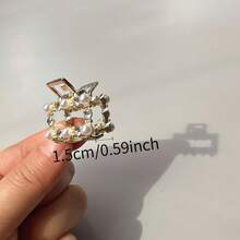 48 chiếc kẹp tóc nhỏ bằng kim loại các loại, 1 chiếc ngẫu nhiên, thích hợp sử dụng hàng ngày, phụ kiện tóc tối giản thanh lịch; Nhiều kiểu dáng + trang trí ngọc trai/pha lê + hộp quà, thiết kế tinh tế, tiết kiệm chi phí và đa dụng. - Nhiều màu - Xem 4