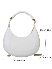 Niche Design Women's Handbag, New Fashion One Shoulder Underarm Bag, Versatile Chain Crossbody Bag - Multicolor - View 11