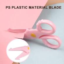 Cute Mini Octopus Shaped Children's Scissors, Plastic Handheld DIY Paper Cutting, Suitable For Kids 3+ Years Old, Ideal Gift Or Prize For Boys And Girls - Multicolor - View 6