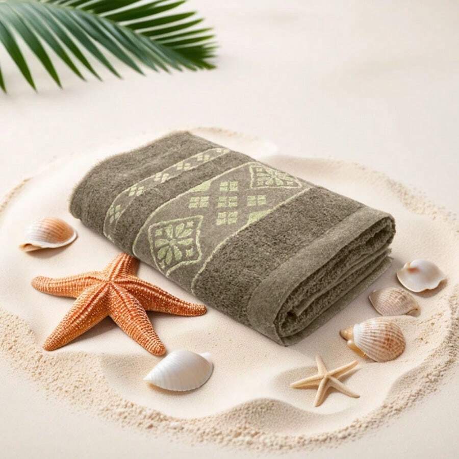 Bath Towels - Khaki - View 1