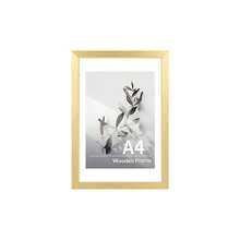 1/3pcs,30X40cm/12X16in Picture Frame, Wooden Photo Frame, A4 Frame, Certificates Documents Poster Frame,12"X16" Frame Withou Mat Photo Frames, Vertical & Horizontal Wall Hanging Black Picture Frame For Home Poster Prints Decor - khung ảnh bằng gỗ - Xem 12