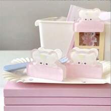 亚克力PP果冻夹，可爱清新，适用于学生备忘录、试卷、计划本、学习和办公装订 - 多色 - 查看 4