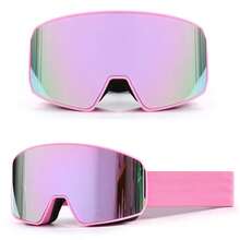 Unisex Double-Layer Anti-Fog Ski Goggles, Outdoor Sports Cylindrical Mountaineering Glasses, Snowmobile Men's Sunglasses, Off-Road Motorcycle Riding Glasses