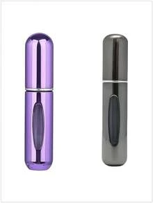 1/2/3 chai xịt nước hoa 5ml có thể tái sử dụng, thiết kế đổ đầy từ đáy, chai xịt nước hoa kích thước nhỏ gọn tiện dụng khi đi du lịch, hộp đựng dạng sương tái sử dụng cho bãi biển, unisex - 5ml - Xem 34