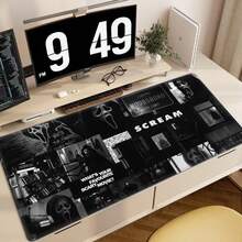 Horror Characters Ghostface Anti-Slip Keyboard Mat Gaming Mouse Pad For PC Gamer Home Office Desktop Decoration Mat Deskmat - 橡膠 - 查看 1