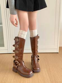 1/2/3 Double White Lace Leg Covers, Women's Stack Socks Covers, Long Stockings Paired With Boots Covers. Spring And Summer Fashionable Ballet Style Calf Socks Combination Set - Multicolor - View 6