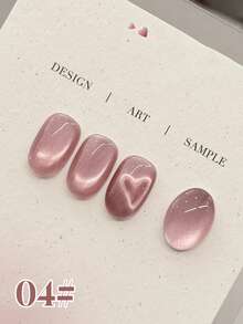 Miss Leia 1-8 15ml Spring/Summer Nail Love Cat Eye Gel Nail Polish New Whitening Dragon Fruit Pink Purple Crystal Glass Bead Cat Eye Nail Polish Series Beginner Nail Art Popular Color Gel Varnish UV LED Curing Soakable Semi-Permanent Suitable For Beauty Salon Nail Salon Set DIY Home Holiday Women's Gift Nail Art Supplies - 粉色 - 查看 9