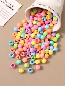 80个新款春季色彩迷你小发夹，甜美多巴胺刘海发夹，精致公主发箍，夏季女士发饰 - 彩色 - 查看 3