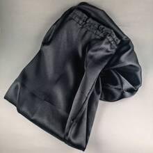 可调节彩色缎面长发护理帽，丝滑长缎面头巾/睡帽，浴帽，睡眠头巾发套 - 彩色 - 查看 6