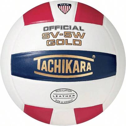 SV5W Gold Competition Premium Leather Volleyball