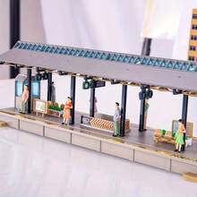 10/20pcs ABS Plastic Colorful 1:50/30 Scale Miniature Figures, 1.43/2.36in Model For Train Landscape, Architecture And DIY Scenes, Suitable For Diorama Kits, Sandbox Model Display, Easy Storage, Enhanced Concentration, Micro-Painted People Figures, Including Standing And Sitting Poses, Micro Landscape Model Dolls, Dollhouse Miniature Models, Painted Plastic Dollhouse Accessories, Miniature People Figures, Small Dolls - Nhiều màu - Xem 6