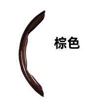 Laser Carbon Fiber Leather Car Steering Wheel Cover, New Buckle Style, Ultra-Light, Anti-Slip, Breathable, Unisex Fashion Versatile Sleeve - Multicolor - View 7