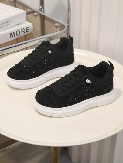 1 Pair Children's Fashionable Soft Bottom Casual Slip-On Sneakers, Anti-Slip Everyday Wear For Little/Medium/Big Kids