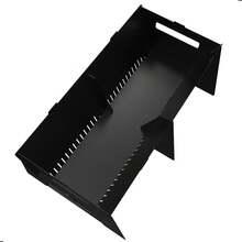 Churrasqueira Grill Para Camping Com Grelha Aço UN - Preto - Visão 4