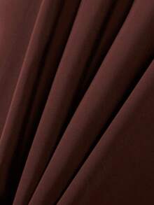 Đầm Kaftan màu đỏ rượu vang dành cho nữ cỡ lớn, cổ chữ V, thêu vàng, tay ngắn, dáng rộng, thoải mái, thích hợp mặc đi biển nghỉ mát. - màu nâu - Xem 8