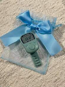 7-Channel Finger Ring With Lockscreen, Manual Electronic Digital Display With Time, Rechargeable Ring Counter - Multicolor - View 11