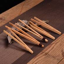 1个耐热竹制隔热垫 - 也适用于牛排、水果、面包、烤肉、烧烤、沙拉、甜点、糖、冰淇淋、意大利面和意面 - 家居用品 - 原木色 - 查看 10