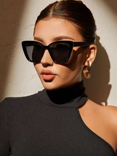 نظارات زينة بتصميم عين القطة، إكسسوارات يومية