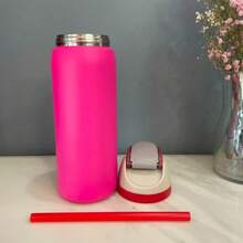 32 Oz Outdoor Sports Water Cup Water Bottle Stainless Steel Vacuumowala Insulated Cup With Lid And Straw Suitable For Water, Iced Tea Or Coffee. - 彩色 - 查看 14