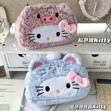 SANRIO Hộp bút Chic Ins họa tiết da báo mới, hộp đựng văn phòng phẩm đa năng cao cấp, túi đựng đồ dung tích lớn dành cho học sinh. - hộp bút chì - Xem 2