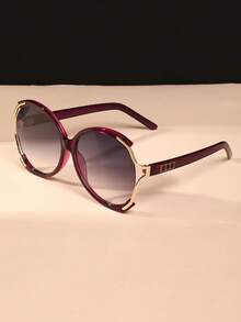 1pc Minimalist Versatile Y2K Punk Large Frame Fashion Fashion Glasses, Suitable For Holidays, Parties, Personalized, And Artistic Style - Multicolor - View 10