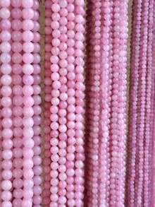 4/6/8/10mm Natural Lavender Quartz Beads,Purple Round Loose Spacer Beads,Suitable For Jewellery Making And DIY Bracelets And Necklaces. - Multicolor - View 5
