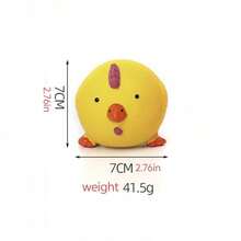 1件装动物造型互动宠物发声玩具，适用于猫狗 - 彩色 - 查看 13