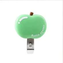2pcs Apple Shaped Magnetic Bottle Opener Creative Cute Beer Oral Liquid Cap Opener Home Multi Functional Refrigerator Adhesive Sealing Clip - Multicolor - View 7