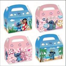 24/12件套主题生日装饰品、派对装饰品、礼品袋、派对礼盒、主题糖果饼干派对礼盒、派对糖果礼品袋、主题派对装饰品、生日派对用品、圣诞节、万圣节、复活节、情人节、国庆节 - 彩色 - 查看 2