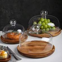 Estante giratorio de 360° para condimentos, plataforma giratoria multifuncional (sin tapa), organizador de frascos de especias y salsas para encimera de cocina, plato para frutas - Camel - Ver 4