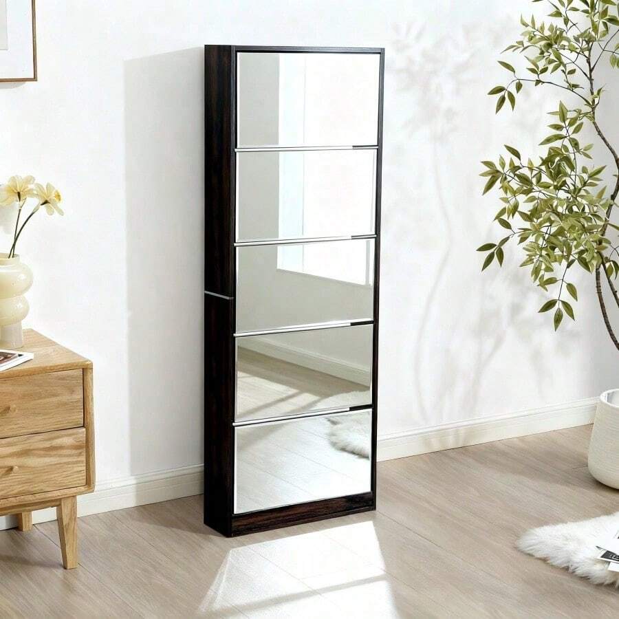 Storage Cabinets - Ván dăm đen + 1-0 - Xem 1